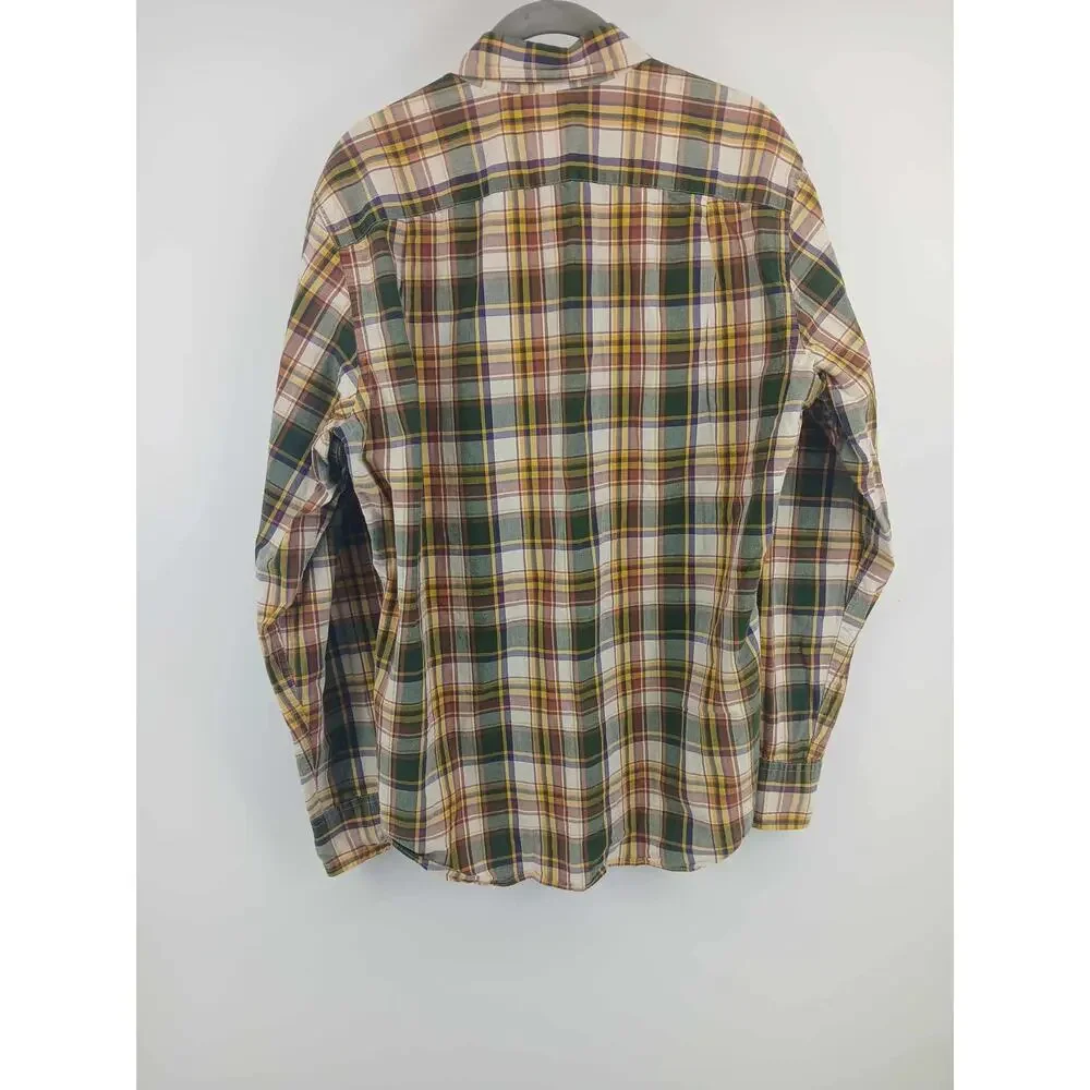 J.Crew Tailored Fit, multicolor plaid button down